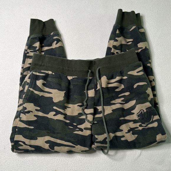True Religion Women's Core Printed Camo Joggers - Picture 2 of 8